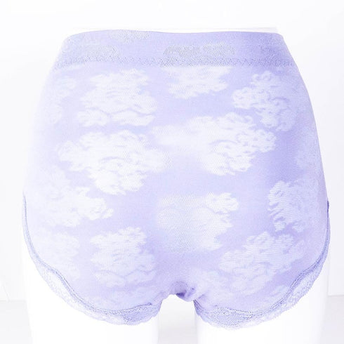 ショーツ 下着 TUNIC モダールメッシュ/プレミアムスムージー キレイフィットショーツ グレー 2136L-C