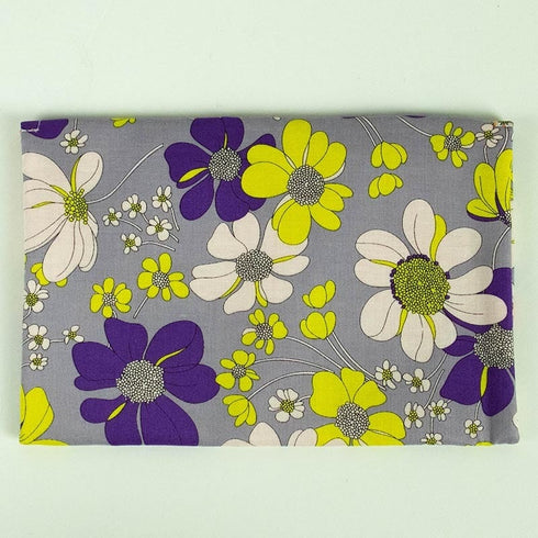 ケース TUNIC 綿プリント裏タフタボンディング加工 スリムマルチケース マリーグレー 18154-B