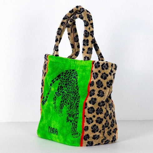 バッグ 横浜ナナ 湘南ナナ NANA ちょこバッグ ジャガー柄 ライトグリーン nn-tyk13-D