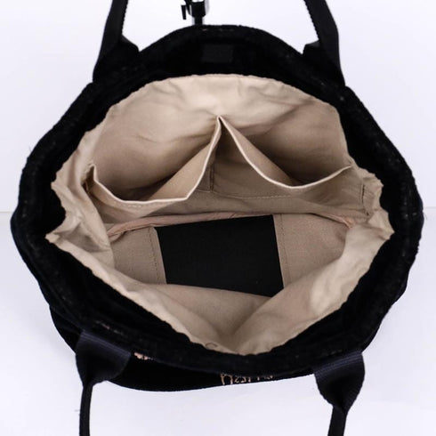 バッグ 横浜ナナ NANA ナナバッグ小 フレンチブルドッグ クロベージュ