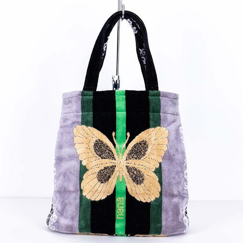 バッグ 横浜ナナ NANA タウンバッグ B蝶 クロ nn-twn1-D