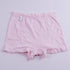 ショーツ テフテフ まいてふてふ ふわふわコットン ショーツ1分丈(アウトゴム)ピンク サイズL TF-AP01L-B