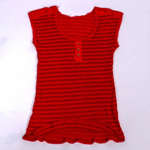 フレンチシャツ 下着 TUNIC【定番】 サッカーボーダー フレンチシャツ アカ 9447-I