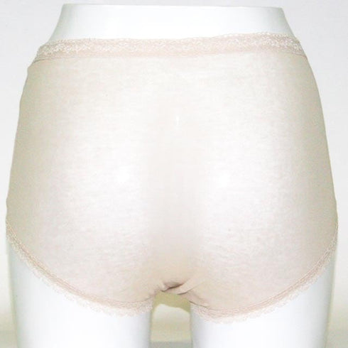 【セール】ショーツ TUNIC ガーゼシフォン無地 M ベージュ 1396M-B