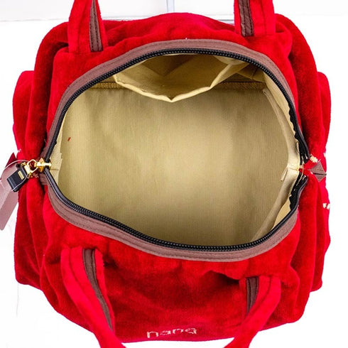 バッグ 横浜ナナ NANA ボストンバッグ バンザイネコ アカベージュ nn-btm62-A