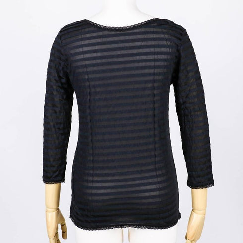 長袖シャツ TUNIC【定番】 サッカーボーダー 長袖シャツ クロ