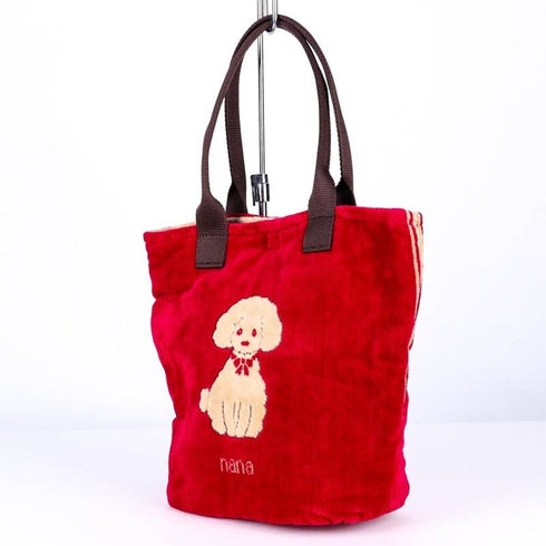 バッグ 横浜ナナ NANA ナナバッグ小 プードル アカベージュ  nn-bs22