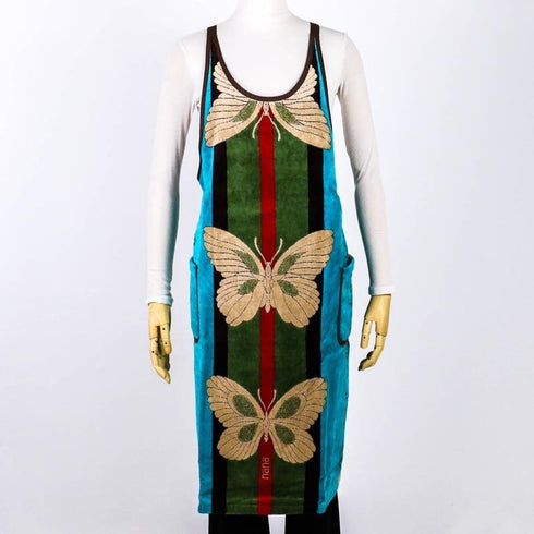 エプロン 横浜ナナ 湘南ナナ NANA DXエプロン B蝶 ベージュ nn-dxeps1