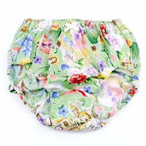 ショーツ TUNIC 100双天竺・グリーントリップ オヤスミパンツ グリーン サイズLL 1098LL-B