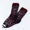 ソックス TOIVO モコモコソックス おうち ボルドー サイズM 36-38 (22.5ー25cm)