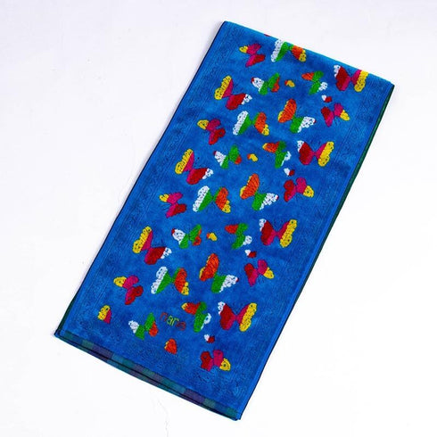 タオル 横浜ナナ 湘南ナナ NANA スポーツタオル パピヨン ブルー多色 nn-spt173