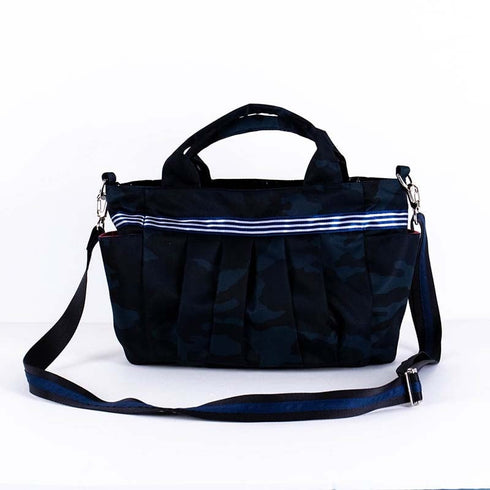 バッグ TUNIC ★チャーリーのシャーロットポシェット 迷彩ネイビー 18054-B