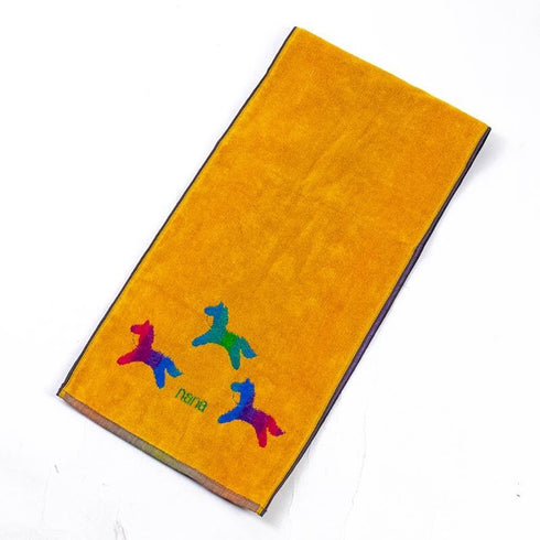 タオル 横浜ナナ 湘南ナナ NANA スポーツタオル ポニー柄 イエロー多色2 nn-spt158