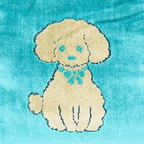 バッグ 横浜ナナ NANA ボストンバッグ中 プードル ターコイズブルーベージュ nn-b-btm4