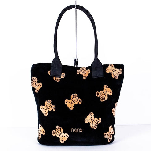バッグ 横浜ナナ 湘南ナナ NANA H1バッグ ナナベア クロベージュ nn-H1-21B