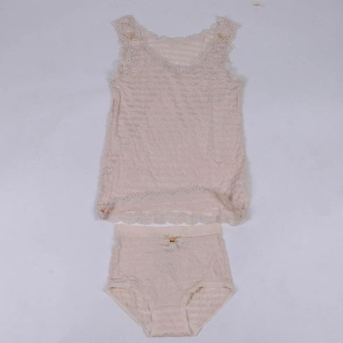 ランニング 下着 TUNIC【定番】サッカーボーダー ランニングシャツ ベージュ フリーサイズ 9009-C