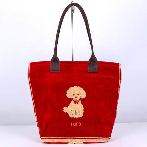 バッグ 横浜ナナ NANA ショルダーバッグ プードル アカベージュ nn-sb5