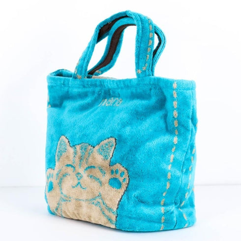 バッグ 横浜ナナ NANA ちょこバッグ バンザイネコ ターコイズブルーベージュ nn-tyk3
