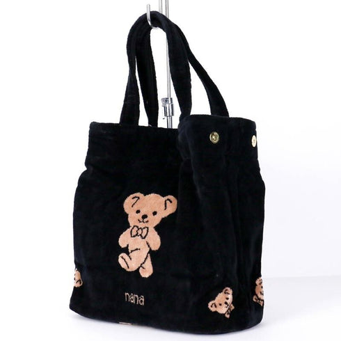 バッグ 横浜ナナ NANA タウンバッグ ベア クロベージュ nn-twn2-B