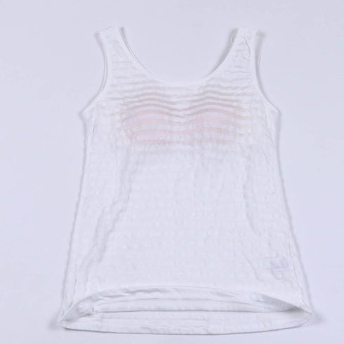 ブラシャツ TUNIC【定番】 サッカーボーダー ブラシャツ オフ フリーサイズ 9315-A