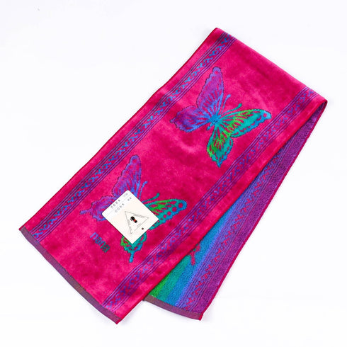 タオル 横浜ナナ 湘南ナナ NANA フェイスタオル ハーフ パピヨン2 チェリーピンク多色 nn-fth8-J