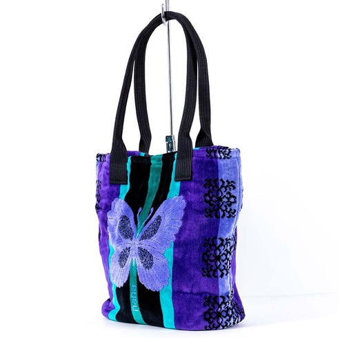 バッグ 横浜ナナ 湘南ナナ NANA H1バッグ B蝶 パープル nn-H1-19-E