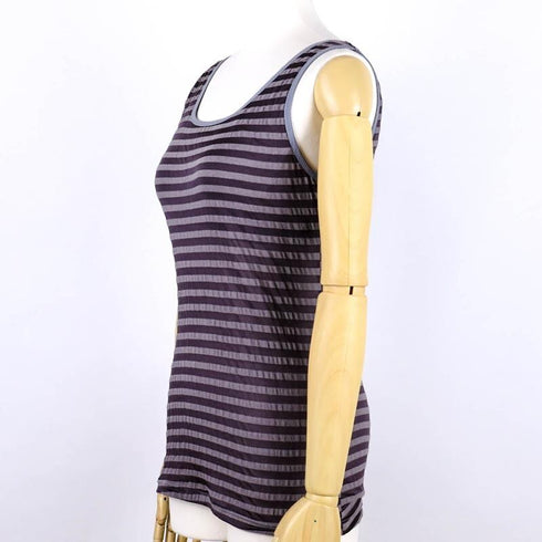 ブラシャツ TUNIC【定番】 サッカーボーダー ブラシャツ グレー フリーサイズ 9315-F