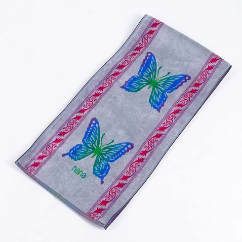 タオル 横浜ナナ 湘南ナナ NANA スポーツタオル パピヨン2 グレー多色 nn-spt69