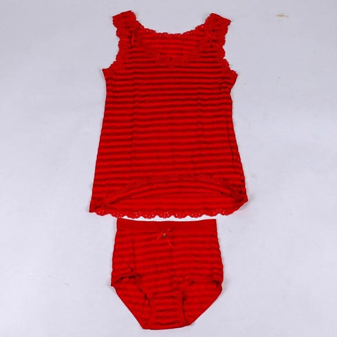 ランニング 下着 TUNIC【定番】サッカーボーダー ランニングシャツ アカ フリーサイズ 9009-I