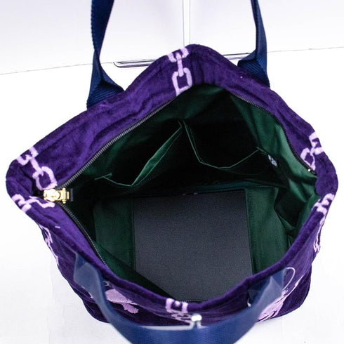 バッグ 横浜ナナ NANA ショルダーバッグ ホース 紺パープル nn-sb21