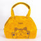 バッグ 横浜ナナ NANA ボストンバッグ バンザイネコ柄 イエローグレーライン nn-btm65-A