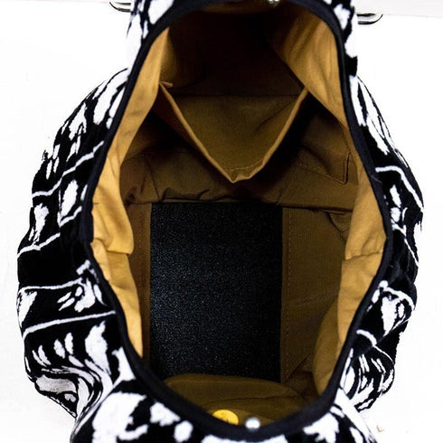 バッグ 横浜ナナ 湘南ナナ NANA Kバッグ ローズ2柄 クロシロ nn-k58