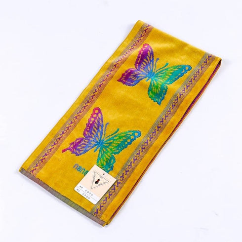 タオル 横浜ナナ 湘南ナナ NANA フェイスタオル ハーフ パピヨン2 イエロー多色 nn-fth8-C1