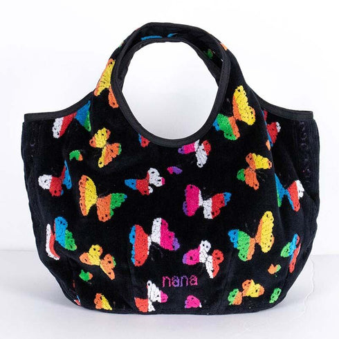 バッグ 横浜ナナ NANA Kバッグ パピヨン クロ多色 nn-k33