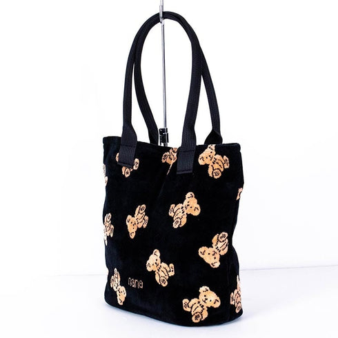 バッグ 横浜ナナ 湘南ナナ NANA H1バッグ ナナベア クロベージュ nn-H1-21B