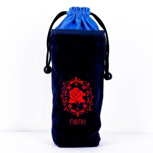 ケース 横浜ナナ NANA ペットボトルケース ローズ柄 紺 nn-npbk4-B