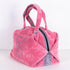 バッグ 横浜ナナ NANA ボストンバッグ ベア柄 ピンクグレーライン nn-btm63-B