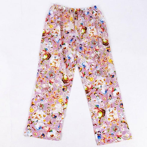 パジャマ TUNIC 60接結・レースレディ 襟付全開パジャマ フリーサイズ ピンク 29314-A