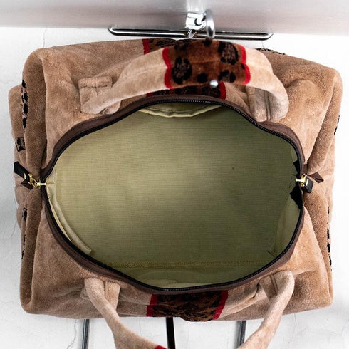 バッグ 横浜ナナ 湘南ナナ NANA ワンデーバッグ ジャガー柄 ベージュ nn-OD7-A