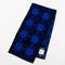 タオル 横浜ナナ 湘南ナナ NANA フェイスタオル ハーフ アクア柄 紺ブルー nn-fth38-G