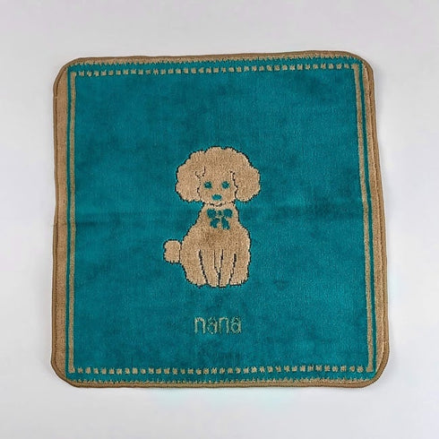 ハンドタオル 横浜ナナ 湘南ナナ NANA ハンドタオル 2枚セット プードル nn-hm-pd