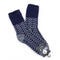 ソックス fromF モコモコソックス ヘリンボーン ネイビー サイズM 36-38 (22.5ー25cm)TV014MA
