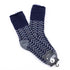 ソックス fromF モコモコソックス ヘリンボーン ネイビー サイズM 36-38 (22.5ー25cm)TV014MA