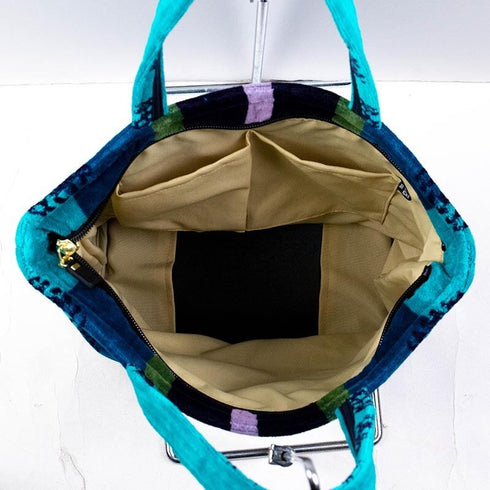 バッグ 横浜ナナ 湘南ナナ NANA トートポケットバッグ B蝶柄 ブルー nn-ttp1-B