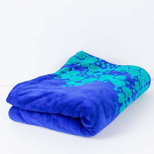 タオル 横浜ナナ 湘南ナナ NANA タオルケット ローズ ブルーグリーン nn-ket4-F