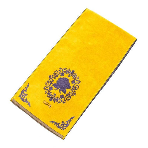 タオル 横浜ナナ NANA スポーツタオル ローズ3 イエローグレー nn-spt83