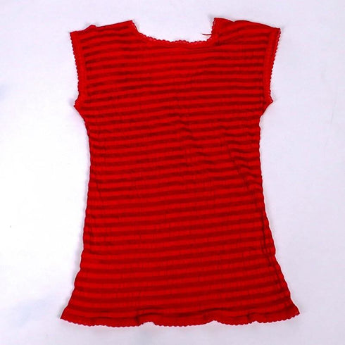 フレンチシャツ 下着 TUNIC【定番】 サッカーボーダー フレンチシャツ アカ 9447-I