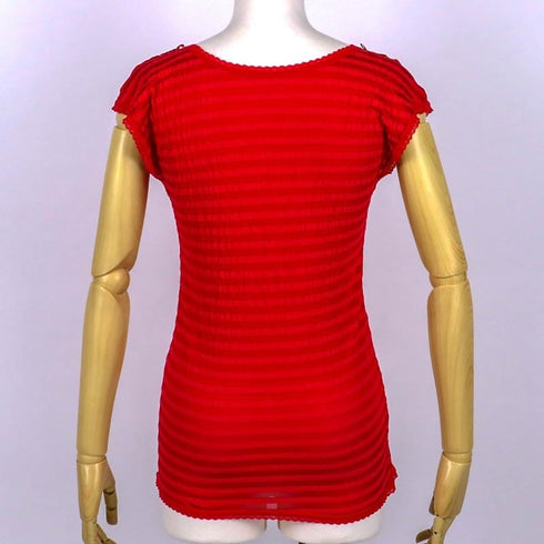 フレンチシャツ 下着 TUNIC【定番】 サッカーボーダー フレンチシャツ アカ 9447-I