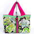 バッグ TUNIC タフタインクジェットプリント ガーデンパーティーのBag クロ 17433-A