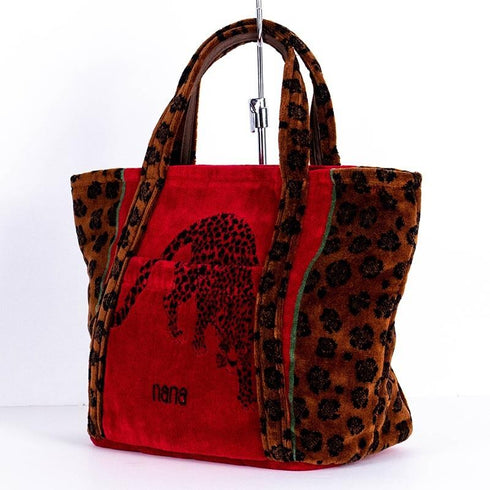 バッグ 横浜ナナ 湘南ナナ NANA トートバッグ小 ジャガー アカ nn-tts5B